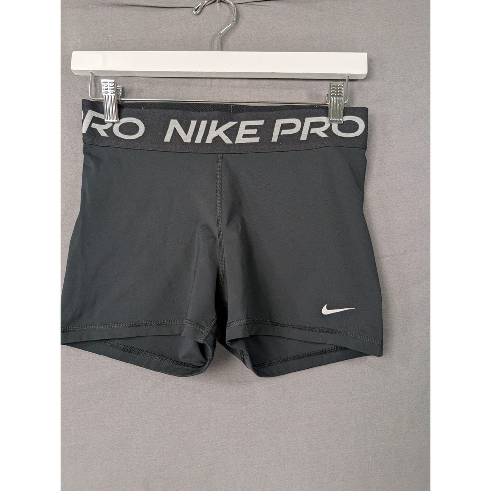 Nike Pro Womens 3 Inch Training Shorts Black Size Medium
